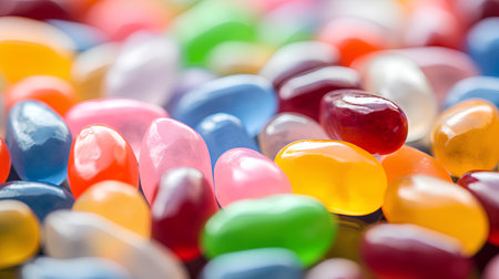 Colorful candies as a background. Shallow dof.の素材