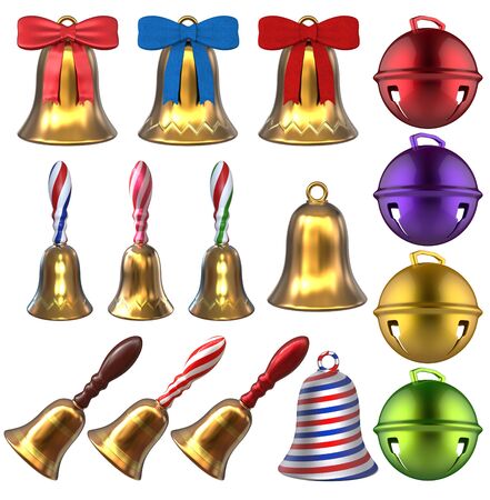 3D Bells Setの写真素材