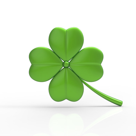 Green Clover 3Dの写真素材