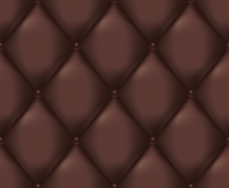 Brown Quilted Seamless Vector Pattern.Vector background made with gradient mesh. Great for luxury and VIP projects.のイラスト素材