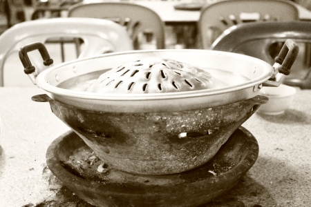 Pan for grillの写真素材