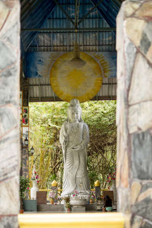 avalokitesvara indoorの写真素材