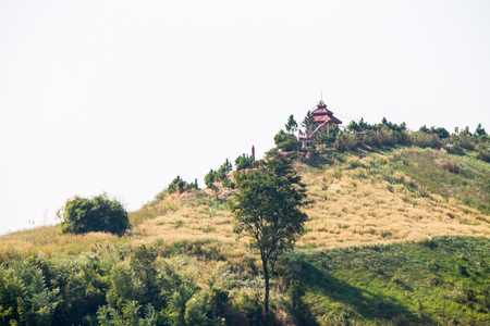 Temple mountainsの写真素材