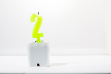 birthday candleの写真素材