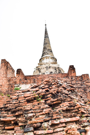 old temple in thailandの写真素材