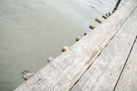 bridge  woodの写真素材