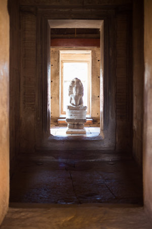 Phimai Castle at Nakhon Ratchasima Province, Thailand.のeditorial素材