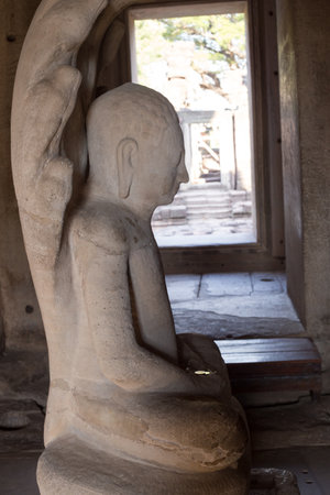 Phimai Castle at Nakhon Ratchasima Province, Thailand.のeditorial素材