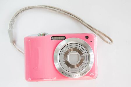 digital camera is a pink.