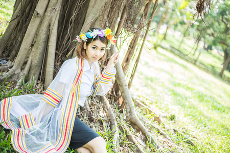 congratulation portraitの写真素材