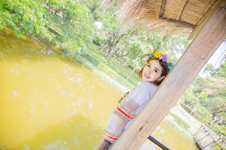 congratulation portraitの写真素材