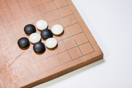 Go is a game for strategy which develop mindの写真素材