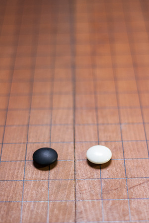 Go is a game for strategy which develop mindの写真素材