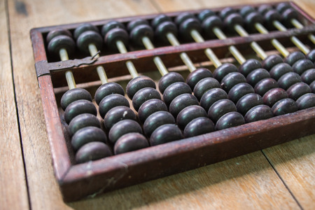 abacus is help for mathの写真素材