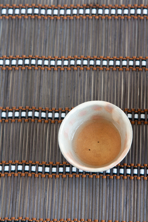 teacup is a ceremic in vintage styleの写真素材