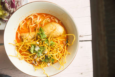 Khao Soi is food in Thailand.