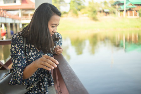 Women on the River of Lifeの写真素材