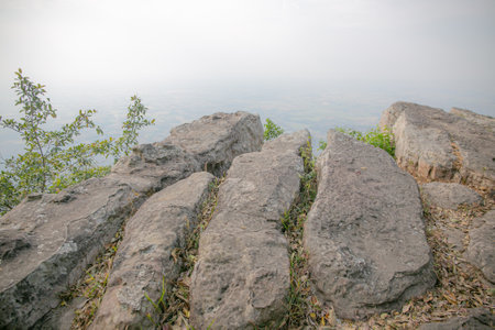 Mountains consist of a combination of igneous, metamorphic, or sedimentary rock, depending on how they are formed.の写真素材