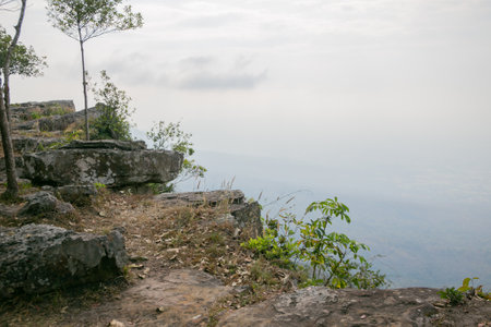 Mountains consist of a combination of igneous, metamorphic, or sedimentary rock, depending on how they are formed.の写真素材