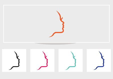 Beauty salon logo. Modern Beauty and spa logo design.のイラスト素材