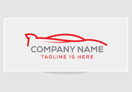 Modern, Creative and Minimal Car Logo designのイラスト素材