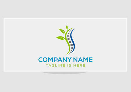 Abstract DNA molecule vector logo and leaf conceptのイラスト素材