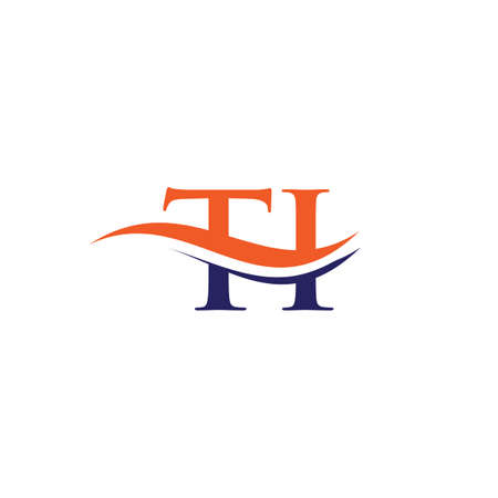 Modern TI Logo Design for business and company identity. Creative TI letter with luxury concept.のイラスト素材