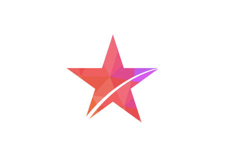 Luxury Star logo designs template, Elegant Star logo designs. Star Logo Template vector icon illustration designのイラスト素材