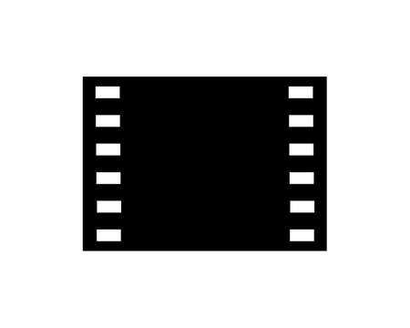 Motion Film Logo Template. Movie Film Sign, Film Production Logoのイラスト素材