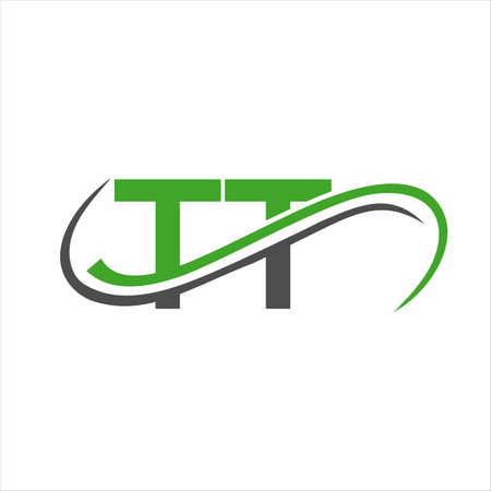 Initial Letter TT Logo Design. TT logo Design for Financial, Development, Investment, Real Estate And Management Company Vector Templateのイラスト素材