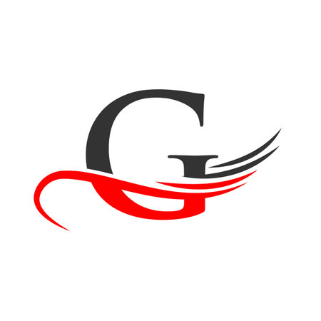 Letter G Logo Design Business Sign. Unique Logo Design G Letter, Creative And Minimalist Conceptのイラスト素材