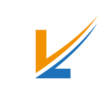 Letter L Logo Vector Template Modern and Simple Design. L Logotype For Business And Company Identity, Modern, Flat And Minimalist Templateのイラスト素材