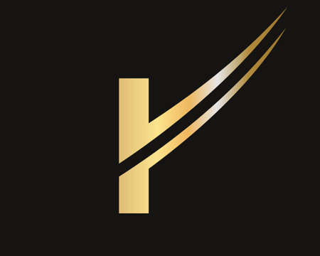 Initial Letter I Logo Template Modern and Simple Design. I Logotype For Business And Company Identity, Modern, Flat And Minimalist Signのイラスト素材