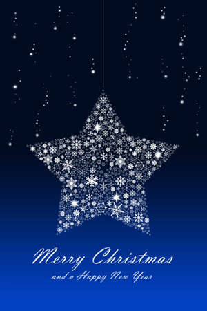 Christmas starの写真素材