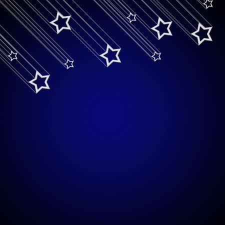 Flying starの写真素材