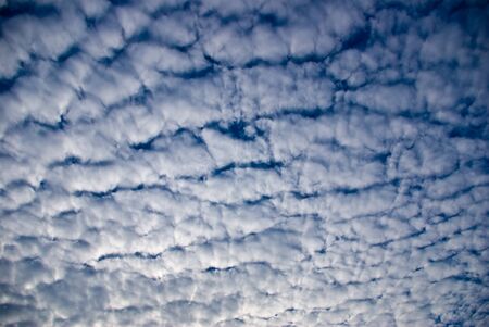Cloudy sky in the morningの写真素材