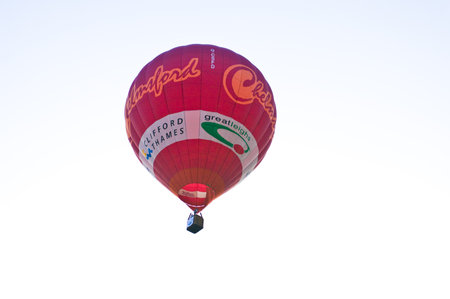 CHIANG MAI, THAILAND - NOV 26 : Balloon floating to sky during Thailand interantional balloon festival 2011 at Prince Royal's college in Chiang Mai, Thailand on Nov 26, 2011.のeditorial素材