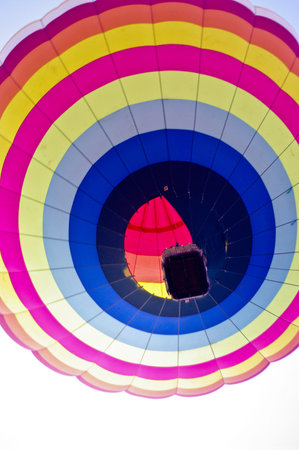 CHIANG MAI, THAILAND - NOV 27 : Balloon floating to sky during Thailand interantional balloon festival 2011 at Prince Royal's college in Chiang Mai, Thailand on Nov 27, 2011.のeditorial素材