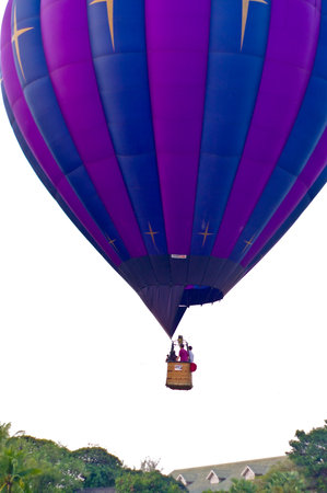 CHIANG MAI, THAILAND - NOV 27 : Balloon floating to sky during Thailand interantional balloon festival 2011 at Prince Royal's college in Chiang Mai, Thailand on Nov 27, 2011.のeditorial素材