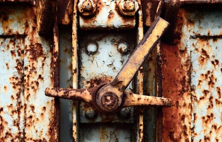 Old bolt with rust, Grungy styleの写真素材
