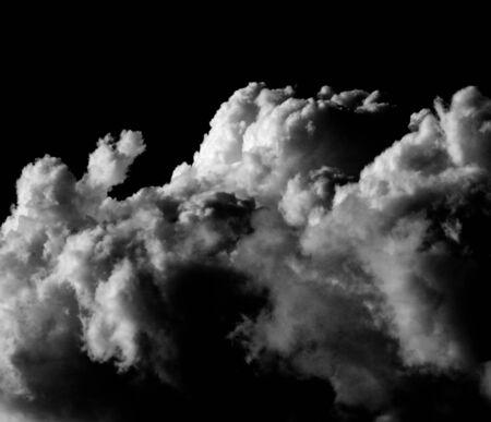 Cloud in blue sky backgroundの写真素材