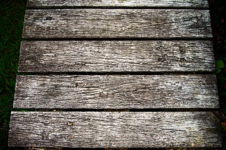 Wooden texture on boardwalkの写真素材