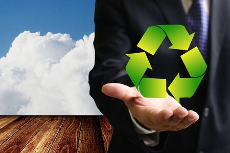 Sustainability business conceptの写真素材