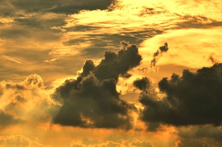 Nice cloud in sky backgroundの写真素材
