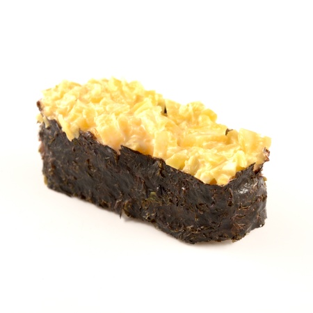 Sushi isolated on white backgroundの写真素材