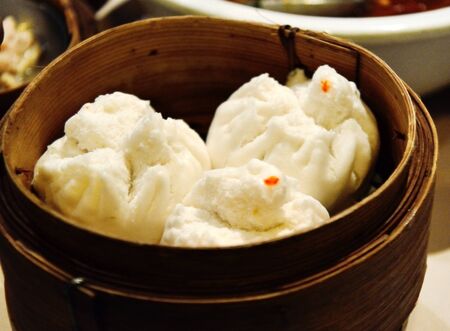 Steamed dumpling, Chinese cuisineの写真素材