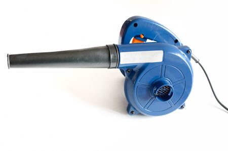 Leaf blower tool on white background の写真素材