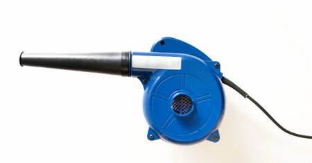 Leaf blower tool on white background の写真素材