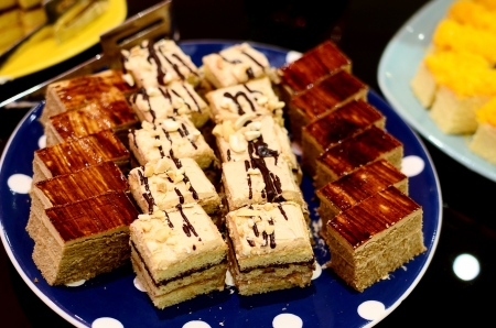 Cake for coffee break conceptの写真素材