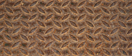 Rust on steel plate backgroundの写真素材